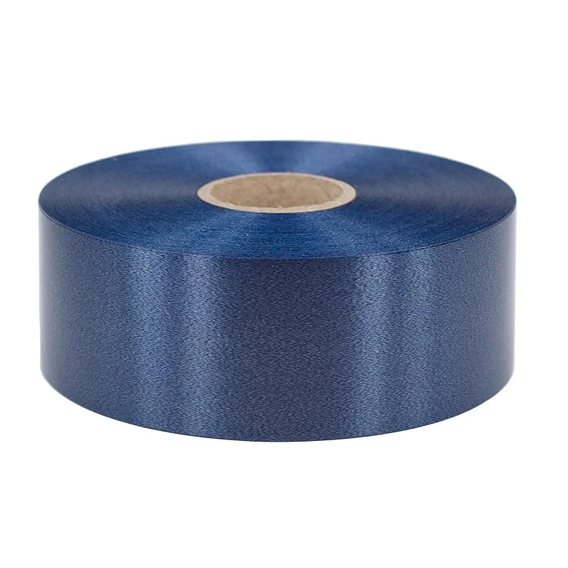 Marke: Star Star Geschenkband Ringelband 50mm x 100m wasserfest - 30 FARBEN in 5, 10, 19, 31, 50mm - Dekoband aus Kunststoff - Polyband Schleifenband zum Basteln von Weihnachtssternen & Autoschleifen - Dunkelblau — Geschenkverpackung