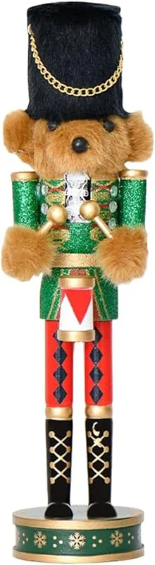Marke: Generisch Weihnachtsdeko 30cm Holz Bär Nussknacker Figur Zum Nüsse Knacken