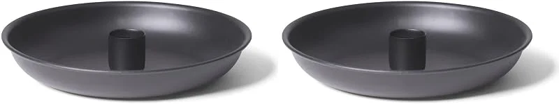 Besuche den Novaliv-Store Novaliv Kerzenständer Stabkerzen 2er-Set SCHWARZ Durchmesser 13cm Weihnachten Adventskranz Kerzenteller scandic chic Candle Holder Stabkerzenhalter Dekoschale Tischdeko modern Wohnzimmer — Kerzenlicht Abendessen
