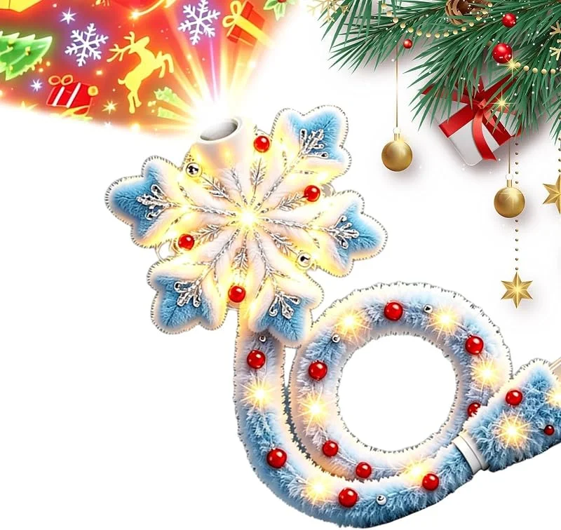 Marke: Jvjggag Weihnachtsprojektor Lustige Schneeflocken LED Ambientebeleuchtung — Weihnachtsbeleuchtung