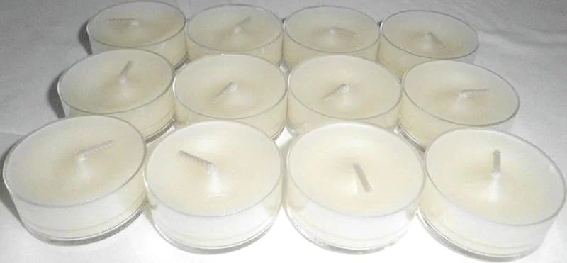 Besuche den PartyLite-Store 1a PartyLite Teelichter MARSHMALLOW-VANILLE ---V04900 — Kerzenlicht Abendessen