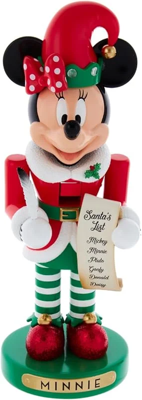 Besuche den Disney-Store Disney Minnie Mouse Elf Nussknacker — Weihnachtsdeko