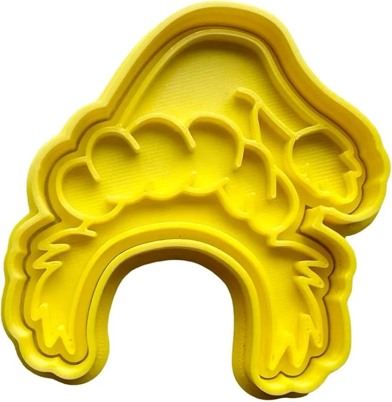 Marke: The Cookie Cutter Hub The Cookie Cutter Hub Ausstechform Backformen mit Weihnachtsmütze und passendem Präger für Plätzchen, Kekse, Ton, Backdekoration — Weihnachtskueche