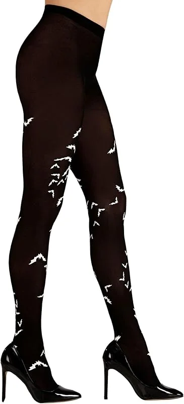 Besuche den W WIDMANN MILANO Party Fashion-Store W WIDMANN MILANO Party Fashion - Strumpfhose Fledermaus, 40 DEN, Hexe, Vampir, Kostüm — Weihnachtsmode