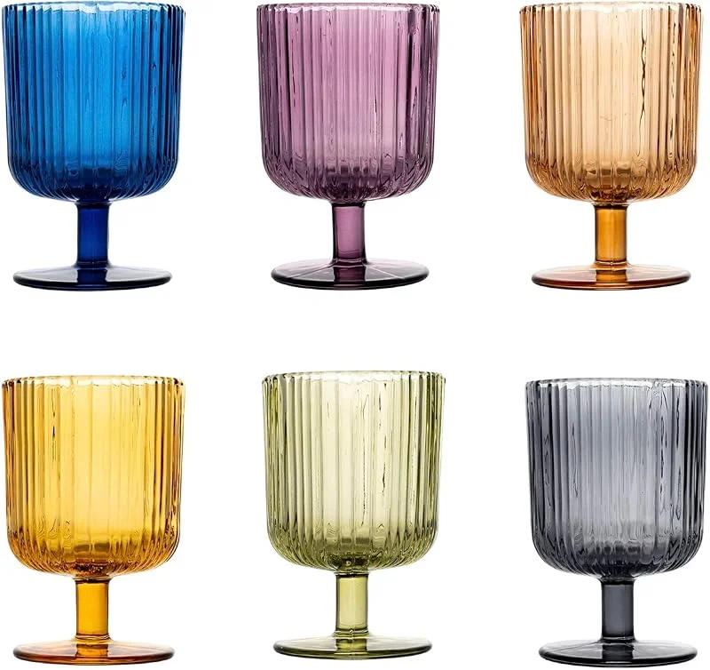 Marke: H&H H&H Set 6 Lyric-Gläser sortiert 26 cl — Wein und Festtafel