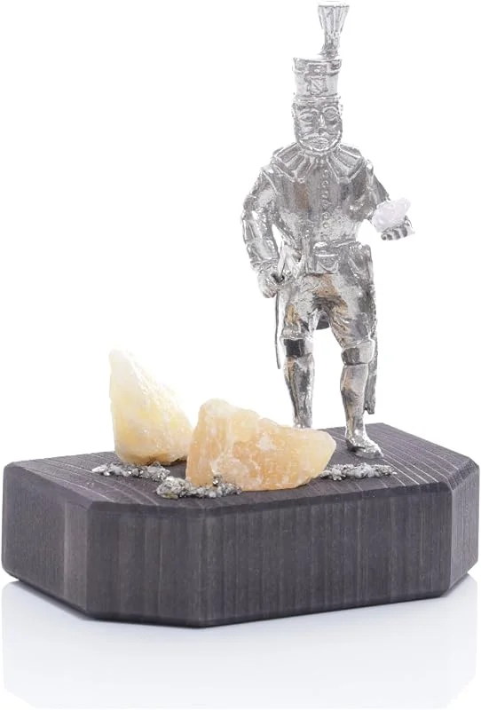 Besuche den Rudolphs Schatzkiste-Store Rudolphs Schatzkiste Miniaturbergwerk Sockel Bergmann Schneeberger Obersteiger mit Edelstein BxHxT 8, 5x9, 5x6cm NEU Bergbau Bergwerk Weihnachtspyramide Schwibbogen Tischdekoration Dekoration — Weihnachtsdeko