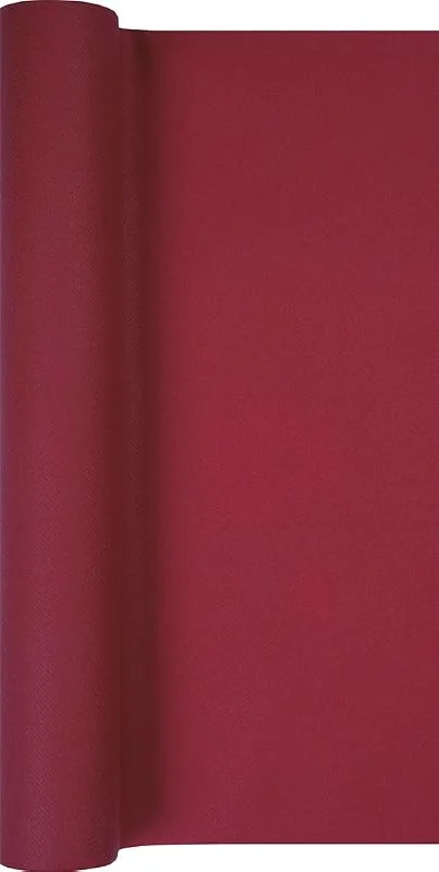 Marke: Unbekannt Tischläufer Rolle Uni in Bordeaux, Airlaid, Tischband für Party, Geburtstag, Hochzeit 40cm x 4, 90m — Küche & Haushalt