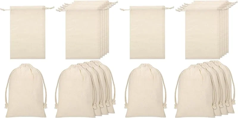 Besuche den HuaJiao-Store 50 Stück Stoffbeutel zum Bemalen, 15x10cm Ostern Stoffsäckchen mit Zugband DIY Baumwollbeutel Klein Säckchen zum Befüllen für Ostern Gastgeschenk Kindergeburtstag Hochzeit (Packung mit 2) — Advent und Tisch