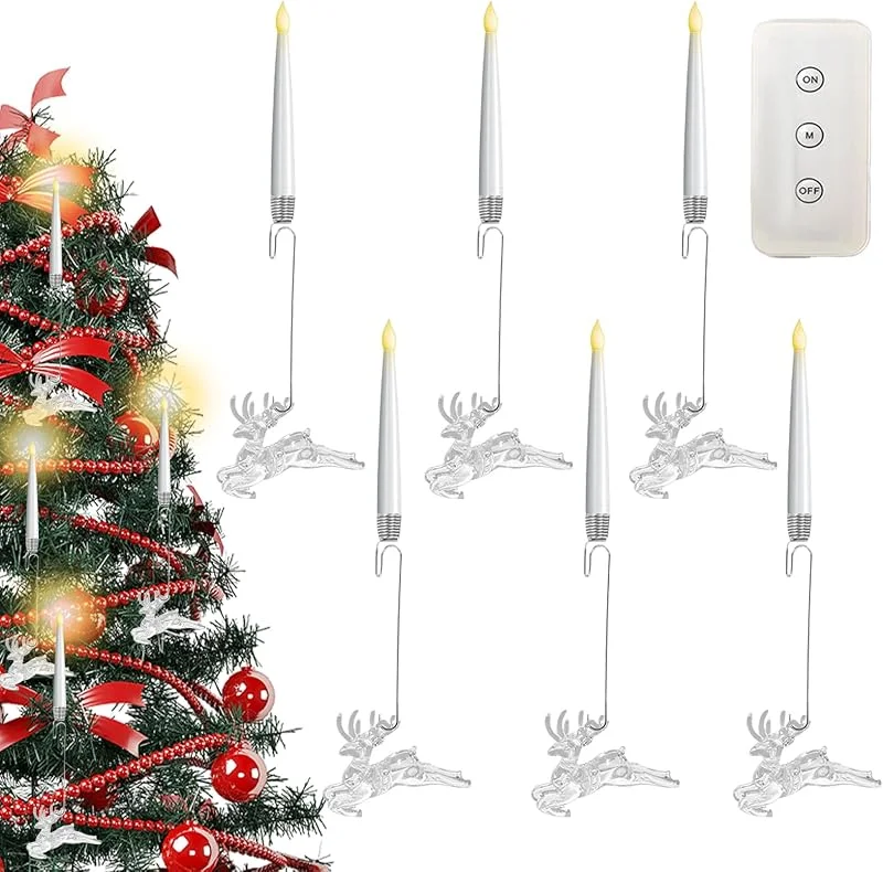 Marke: Generisch Kerzen Für Weihnachtsbaum Weihnachts Basteldekoration — Weihnachtsbeleuchtung