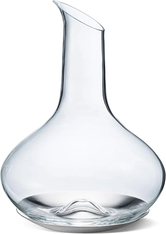Besuche den Georg Jensen-Store Georg Jensen 10013570 Sky Wein Edelstahl Untersetzer Karaffe, Glas, silber — Wein und Festtafel