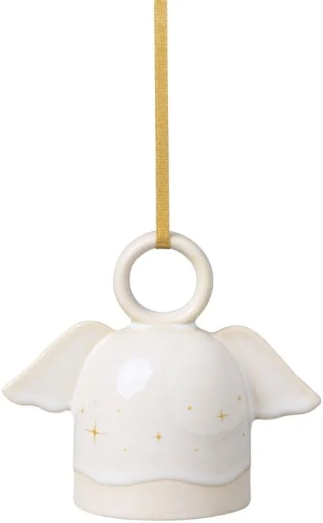 Besuche den like. by Villeroy & Boch-Store like. by Villeroy & Boch Winter Glow Ornament Engel, 9x5x7, 5 cm — Advent und Tisch