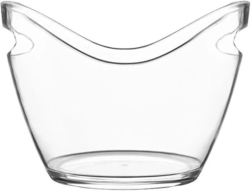 Marke: Lijiaxiuyc-101 eiskübel True Wine Champagner-Eimer, transparenter Eiskübel, Getränkekübel for drinnen und draußen, for Partys, 4 Flaschen Fassungsvermögen, Champagner, Wein sektkübel — Wein und Festtafel