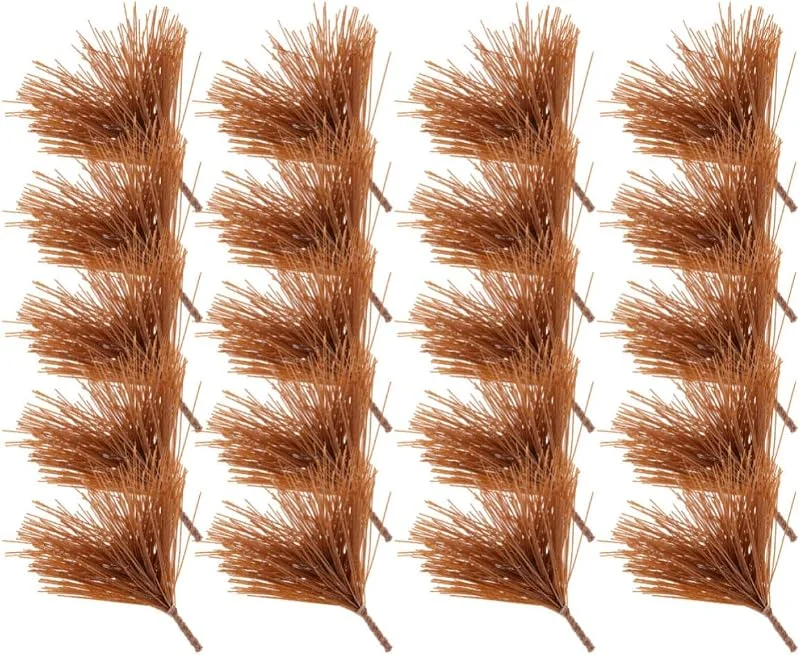 Marke: BESTOYARD Künstliche Kiefernnadeln 50 Stück, Tannengirlande Künstlich Wie Echt — Weihnachtsdeko