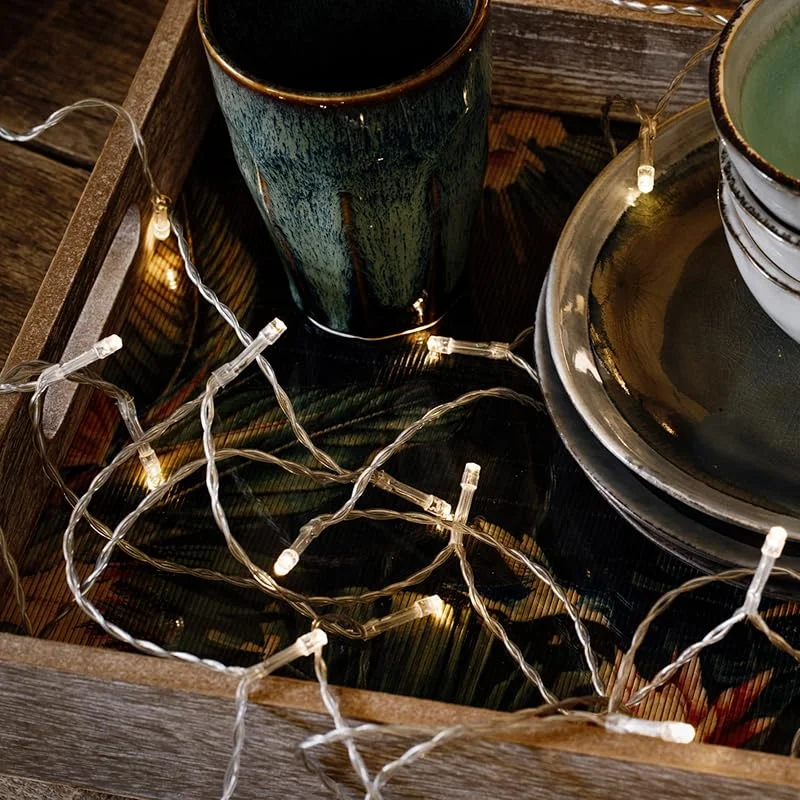 Besuche den hellum-Store hellum LED Lichterkette mit Timer & Batterie, 20 Lichter, für innen — Weihnachtsbeleuchtung