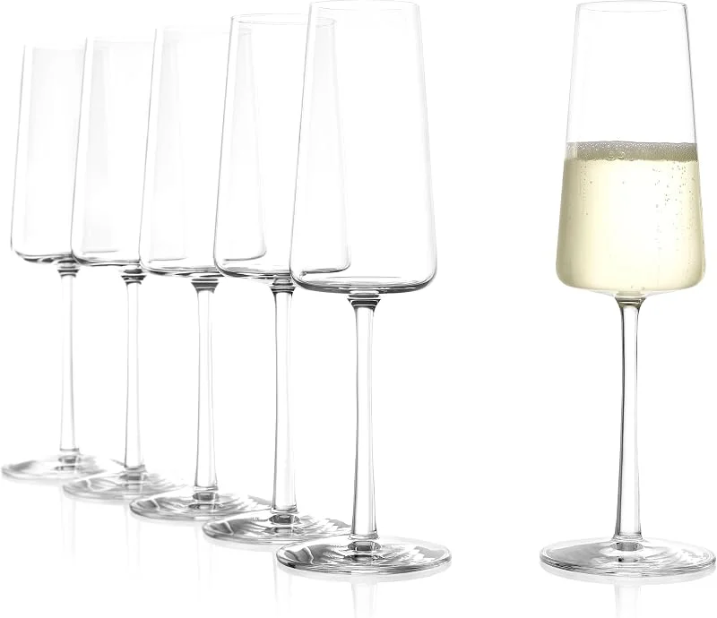 Besuche den Stölzle Lausitz-Store Stölzle Lausitz Power Champagnergläser Sektkelche 240 ml, 6er-Set — Wein und Festtafel