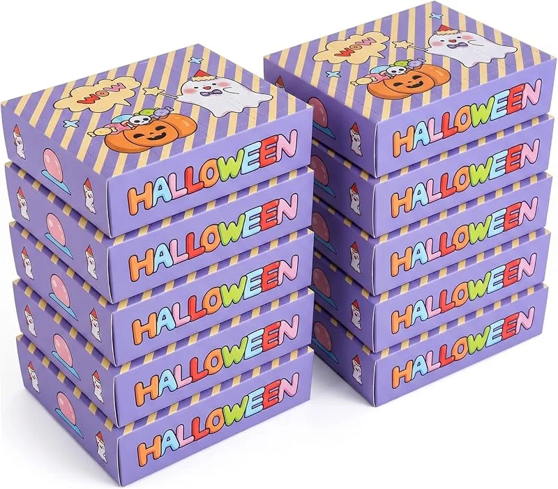 Marke: TusaMer 10 Stück Halloween Adventskalender DIY Halloween Überraschung Blindboxen leere Adventskalender zum Befüllen leerer Kalender — Advent und Tisch