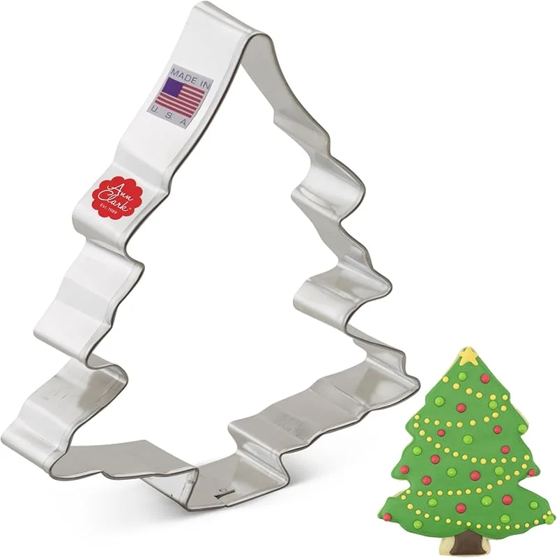 Besuche den Ann Clark Cookie Cutters-Store Ann Clark Ausstechform - Tannenbaum - 10, 16 cm - US verzinnter Stahl — Weihnachtskueche