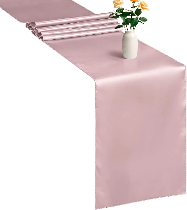 Besuche den Trimming Shop-Store Trimming Shop Tischläufer aus Satin, 27, 9 x 274, 3 cm, Tischläufer für Weihnachtsfeier, Stuhlschärpen, Girlanden, Hochzeitsempfang, Geburtstagsfeiern, Restaurant, Roségold, 1 Stück — Küche & Haushalt