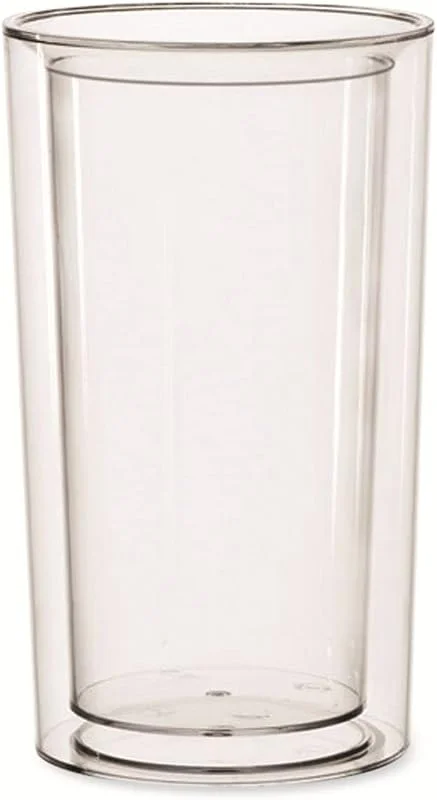 Besuche den APS-Store APS 36063 Flaschenkühler PURE, Kunststoff (SAN), glasklar, Höhe 23 cm — Wein und Festtafel