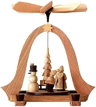 Besuche den Rudolphs Schatzkiste-Store Rudolphs Schatzkiste Pyramide mit Weihnachtsfiguren Natur HxBxT 26x23x20cm NEU Weihnachtspyramide Tischdekoration Holzpyramide Tischpyramide Dekoration Weihnachten Wärmespiel Lichter Figur Holz — Weihnachtsdeko