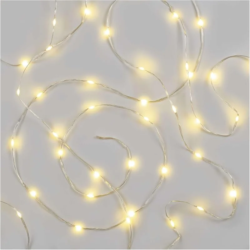 Besuche den EMOS-Store EMOS LED-Lichterkette, 120 LEDs Drop Lichterkette, 12m lange Weihnachtslichterkette + 5m Zuleitung inkl. Netzteil, Timer 6, 18h, für Partys, Weihnachten, warmweiß, IP44 für Innen und Außen — Weihnachtsbeleuchtung