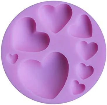Marke: XTRAFAST Silikon Backform 3D Herz Fondant Mould Eiswürfel Muffin Kuchen Muffin Schokolade Sugarcraft Verzierung Pralinenform Backform Eiswürfelform 100% Silikon Schokoladenform Seifenform — Weihnachtskueche