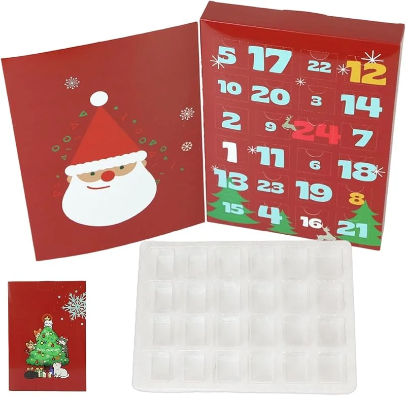 Marke: Generisch Leere Adventskalender Boxen Zum Befüllen 24 Tage Befüllbares Behältnis — Advent und Tisch