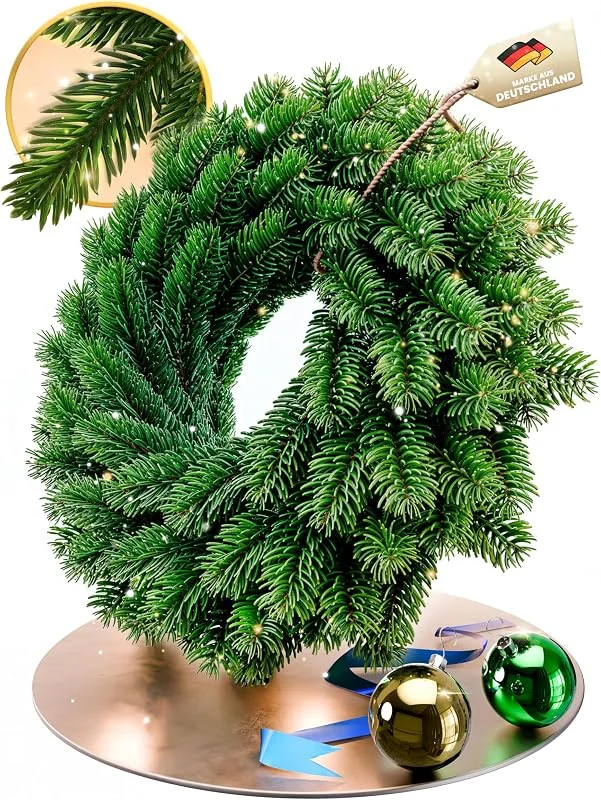 Besuche den ArtiTree-Store ArtiTree Weihnachtskranz 60 cm – Türkranz & Adventskranz künstlich — Weihnachtsdeko