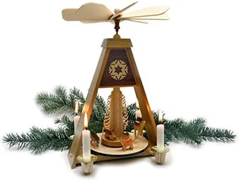 Besuche den Rudolphs Schatzkiste-Store Rudolphs Schatzkiste Pyramide Waldtiere Natur HxBxT 31x21x21, 5cm NEU Weihnachtspyramide Tischpyramide Tischdekoration Kerze Dekoration Weihnachten Wärmespiel Lichter Figur Holz Seiffen Erzgebirge — Weihnachtsdeko