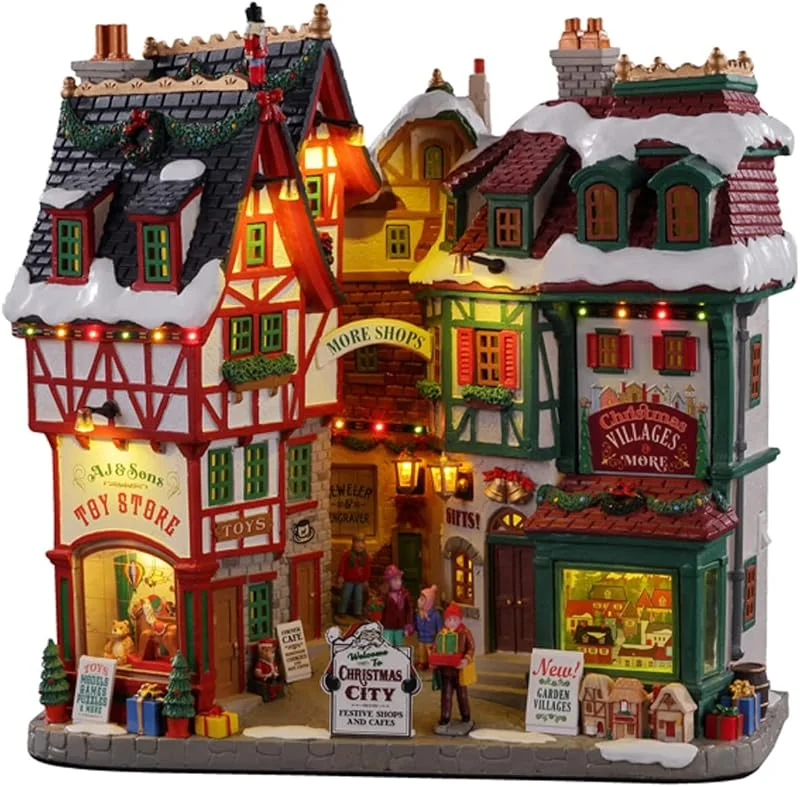 Marke: Lemax Lemax - Christmas City, B, o (4.5v), aus Harz — Weihnachtsdeko