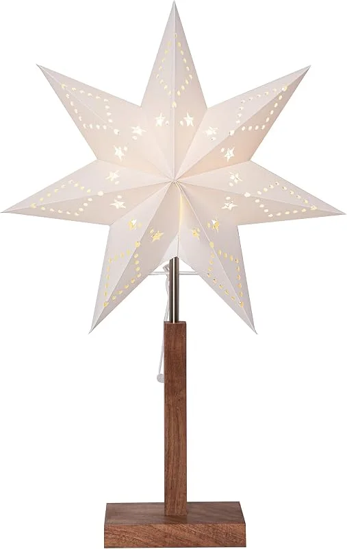 Besuche den EGLO-Store EGLO Tischlampe mit Weihnachtsstern Dekostern — Advent und Tisch