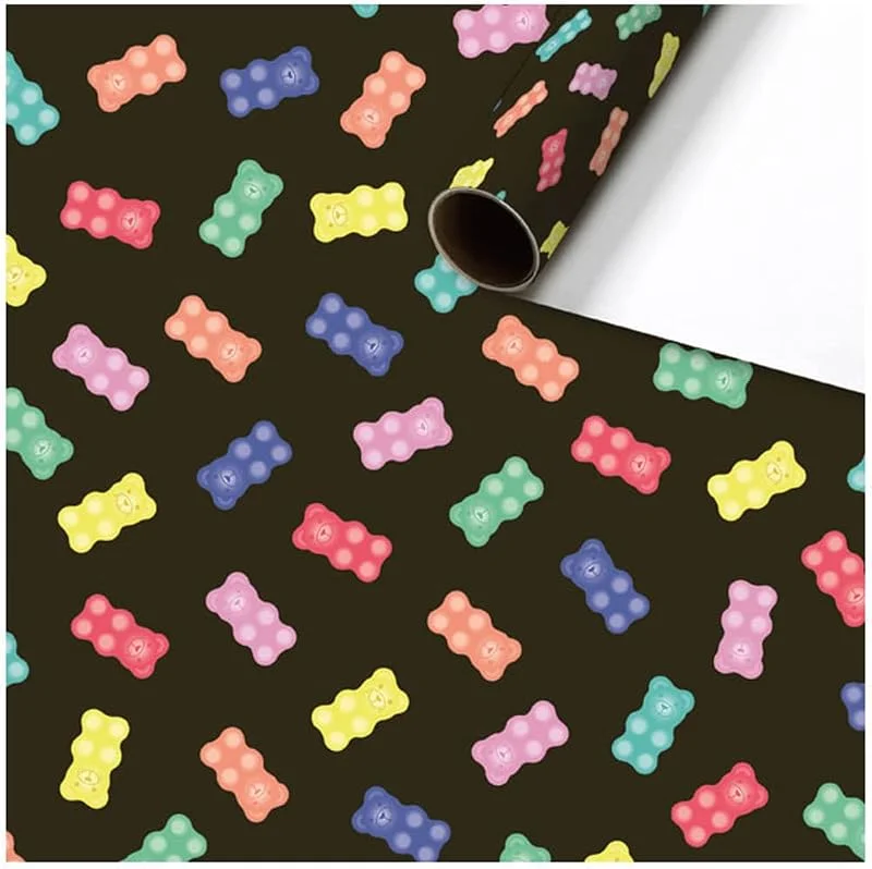 Marke: Stewo Stewo Geschenkpapier Baia schwarz 1 Rolle 70 x 200 cm — Geschenkverpackung