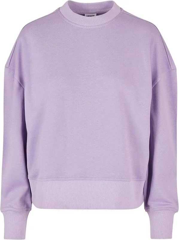 Besuche den Urban Classics-Store Urban Classics Damen Ladies Oversized Terry Crewneck — Weihnachtsmode