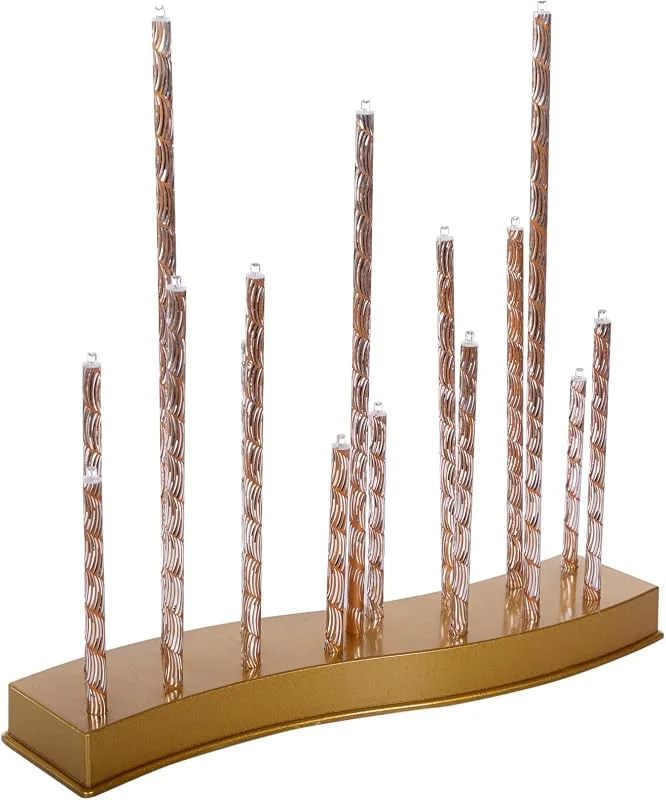 Besuche den Wohnando-Store LED Lichterbogen Weihnachtsdeko, warmes Licht Schwibbogen Fensterdeko Advent Erzgebirge, energiesparend, stimmungsvoll, langlebig