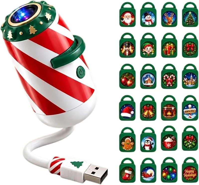 Marke: Jvjggag Weihnachtliche Autotürprojektor Urlaub USB-betriebene — Weihnachtsbeleuchtung