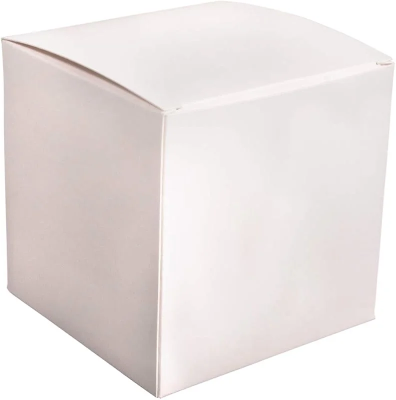 Besuche den Rayher-Store Rayher 67323102 Quadratische Faltschachtel zum Befüllen, 6er Set, Geschenkboxen aus Karton, weiß, 10x10x10 cm — Geschenkverpackung