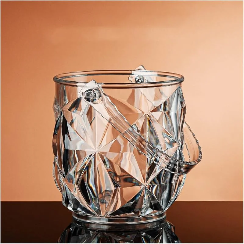 Marke: Lijiaxiuyc-101 eiskübel 1, 3-Liter-Eiskübel, Weinkübel, transparente Acrylwanne for Getränke und Partys, lebensmittelecht, perfekt for Wein-, Champagner- oder Bierflaschen sektkübel — Wein und Festtafel