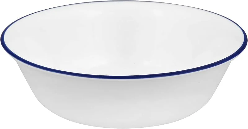 Marke: CORELLE Corelle Geschirr-Set (4-teiliges Set, Ozeanblau), Set für 4 Personen, inkl. 4 x Müslischalen, 80% recyceltes Glas, 3 x langlebiger, halb so viel Platz und Gewicht traditioneller Keramik — Advent und Tisch