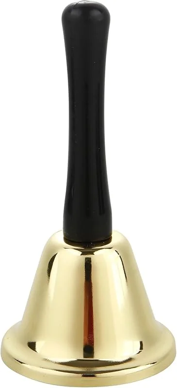 Besuche den TK Gruppe Timo Klingler-Store 5X Weihnachtsglocke Nikolausglocke, Gold Glocke - Accessoire zu Nikolauskostüm, Weihnachtsmannkostüm — Weihnachtsmode