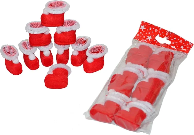 Besuche den Idena-Store Idena Weihnachtsbaumschmuck, 10er Set, Rot, Kunststoff, 3.5cm, Traditionell, Weihnachten — Weihnachtsdeko
