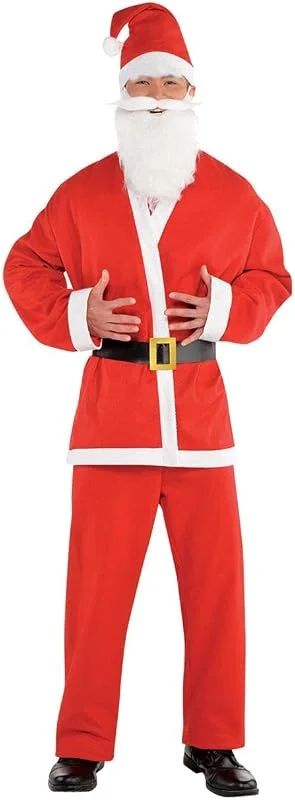 Besuche den amscan-Store Amscan - Kostüm Weihnachtsmann, Santa Clause, Nikolaus, Weihnachten, Weihnachtskostüm — Weihnachtsmode