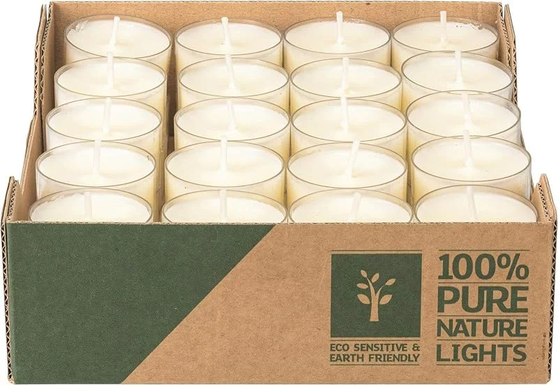 Besuche den Wenzel-Store nachhaltige Teelichter 4h 60 Stück — Advent und Tisch
