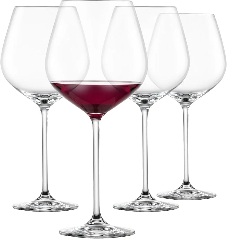 Besuche den Schott Zwiesel-Store SCHOTT ZWIESEL Burgunder Rotweinglas Fortissimo (4er-Set) — Wein und Festtafel