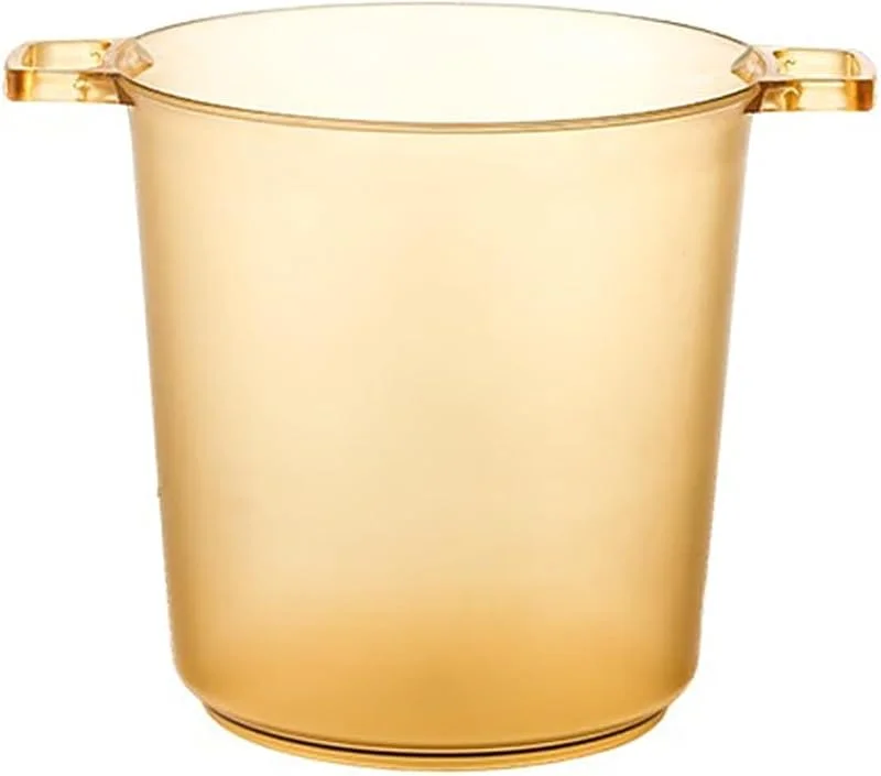 Marke: Lijiaxiuyc-101 eiskübel Acryl-Eiskübel, kommerzieller Champagner-Eimer, Zuhause, transparente Bar, kreativer Eiskörner-Eimer, 5 Liter, mattierter transparenter Eiskübel sektkübel(Bruin) — Wein und Festtafel