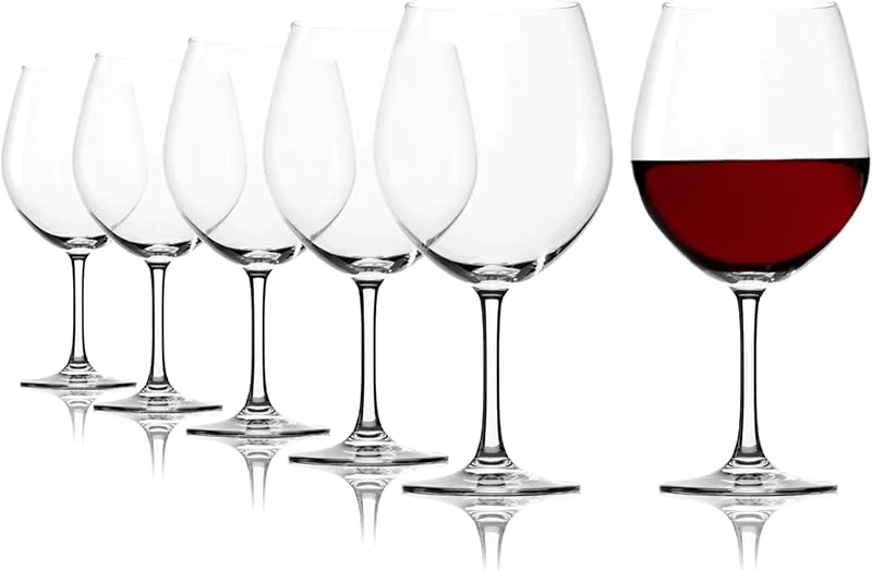 Besuche den Stölzle Lausitz-Store Stölzle Lausitz Classic Burgundergläser Rotweingläser 770 ml, 6er-Set — Wein und Festtafel