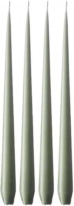 Marke: ester & erik ester & erik Taper Candles, Box, 42cm, 4 Stück, 70 Green Soil — Kerzenlicht Abendessen