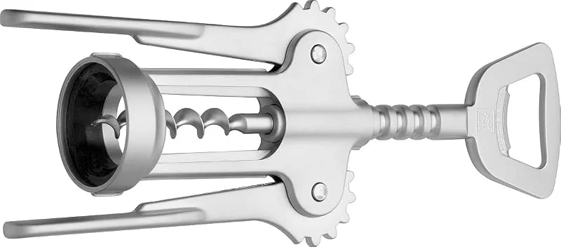 Besuche den ZWILLING-Store ZWILLING Sommelier Doppelheber-Korkenzieher, 20 cm, Made in Germany, Edelstahl, Silber — Wein und Festtafel