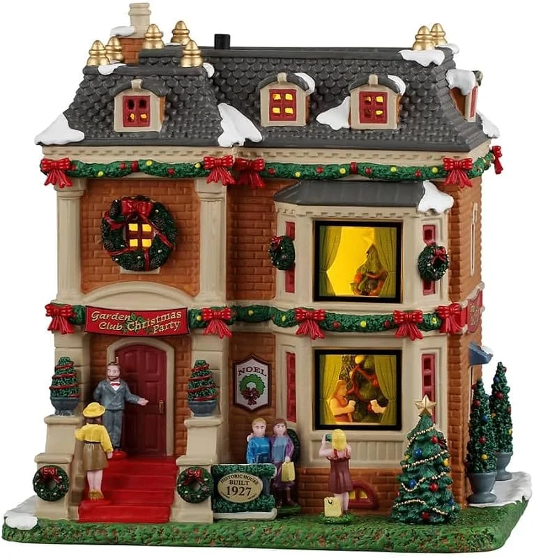Marke: Lemax Lemax Garden Club Weihnachtsfeier — Weihnachtsdeko