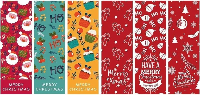 Marke: Fopytu Weihnachtsaufkleber Für Umschläge Und Geschenke Frohe Weihnachten Aufkleber Urlaub Dekorative Aufkleber Für Weihnachtskarten Präsentieren Boxen Party Gefälligkeiten — Geschenkverpackung