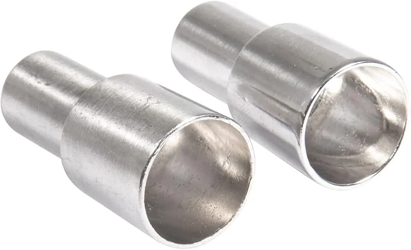Besuche den Rayher-Store Rayher Flaschenkerzenhalter für Stabkerzen, 2 Stück, Metallkerzenhalter silber, Gesamthöhe 5 cm, Innendurchmesser 22 mm, Kerzenhalter für Flaschen, 46694606 — Kerzenlicht Abendessen
